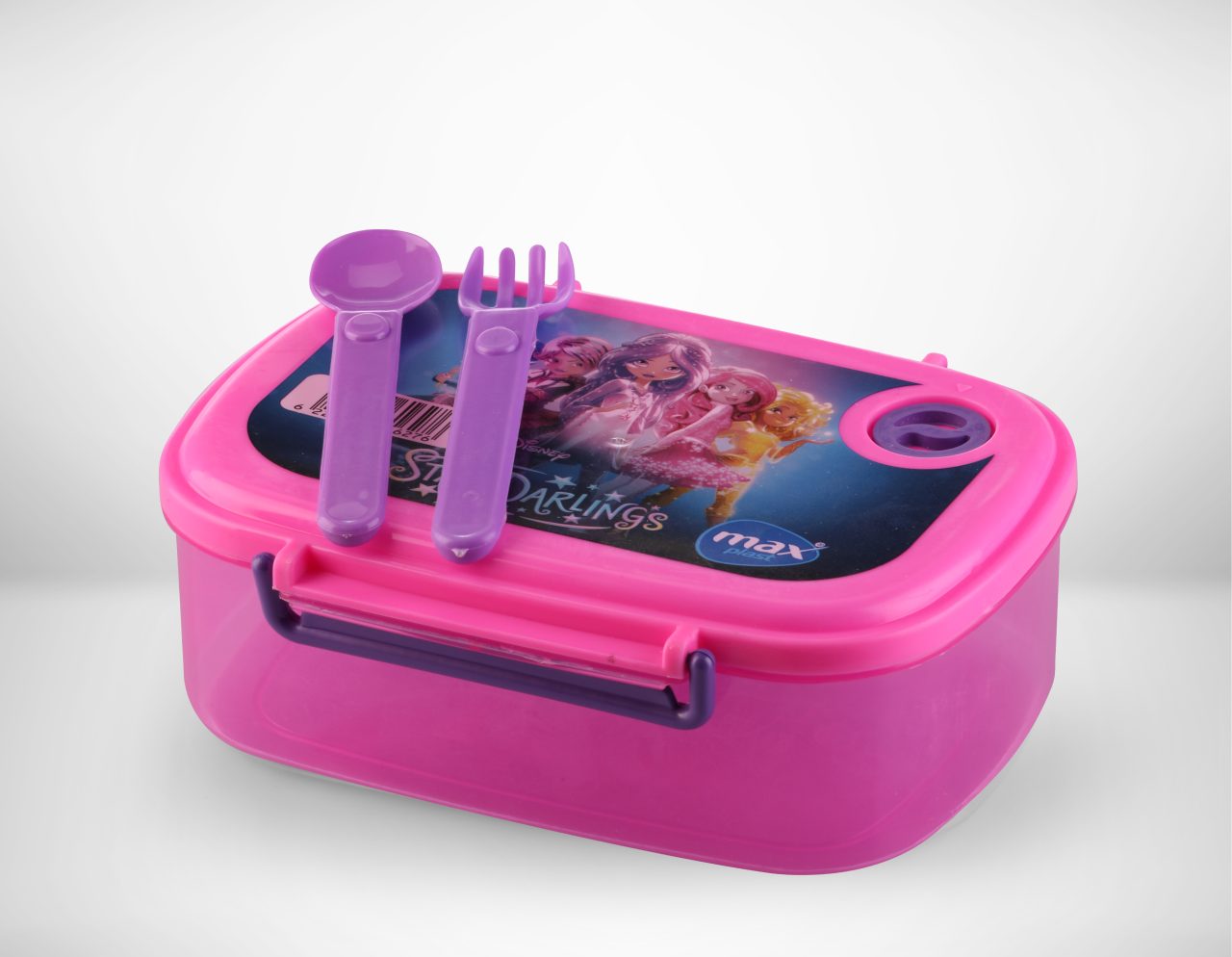 Lunch Box with Spoon &amp; Fork 