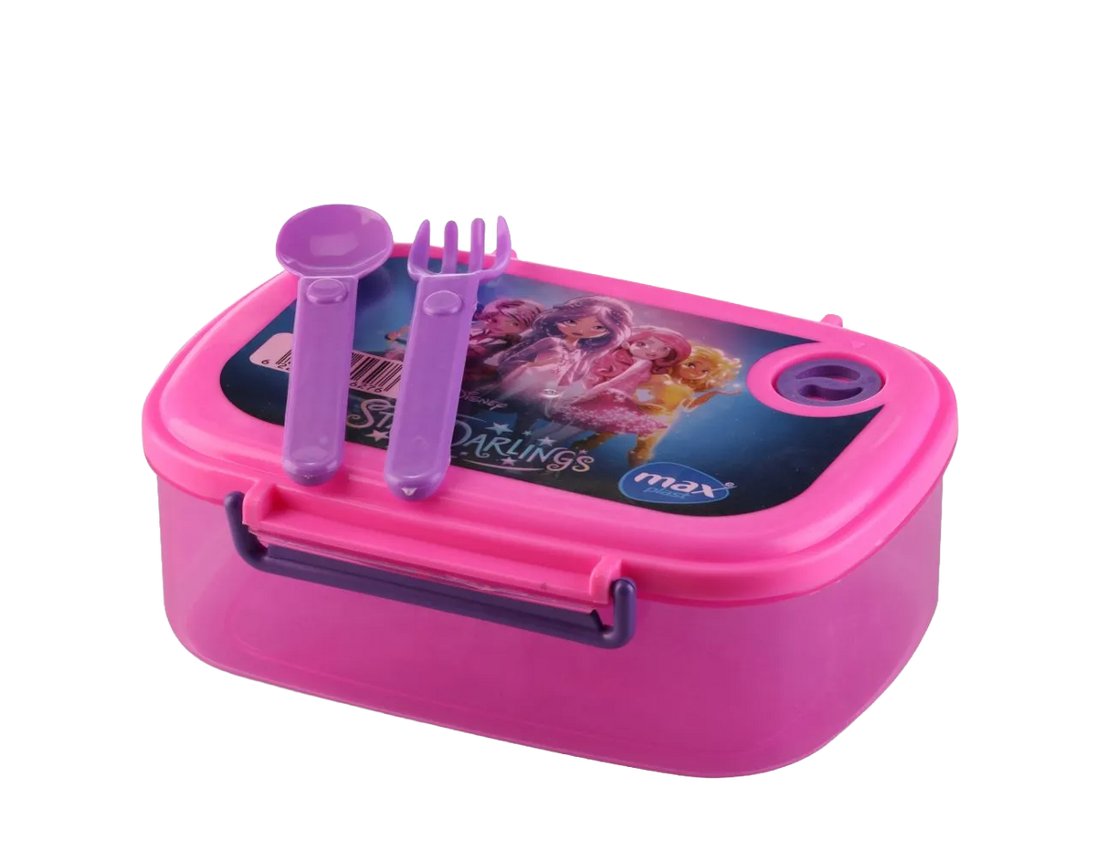 Lunch Box with Spoon &amp; Fork 